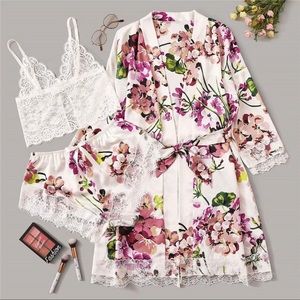 3pcs sexy lingeries nightwear pajamas